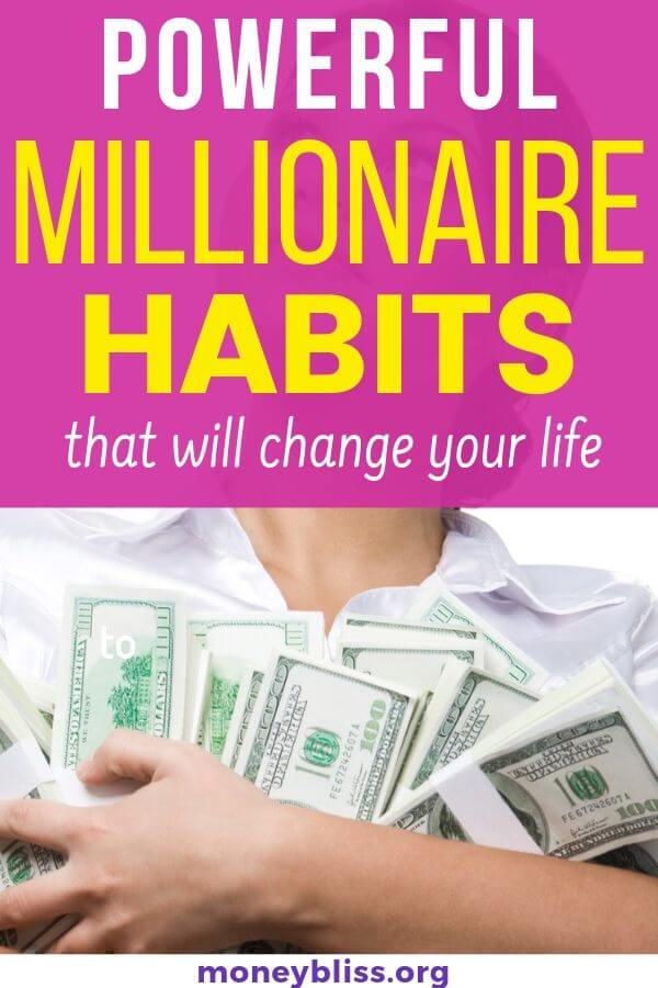 Poderosos hábitos millonarios que cambiarán tu vida