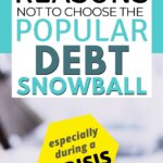 5 razones para NO elegir el popular método de bola de nieve de la deuda