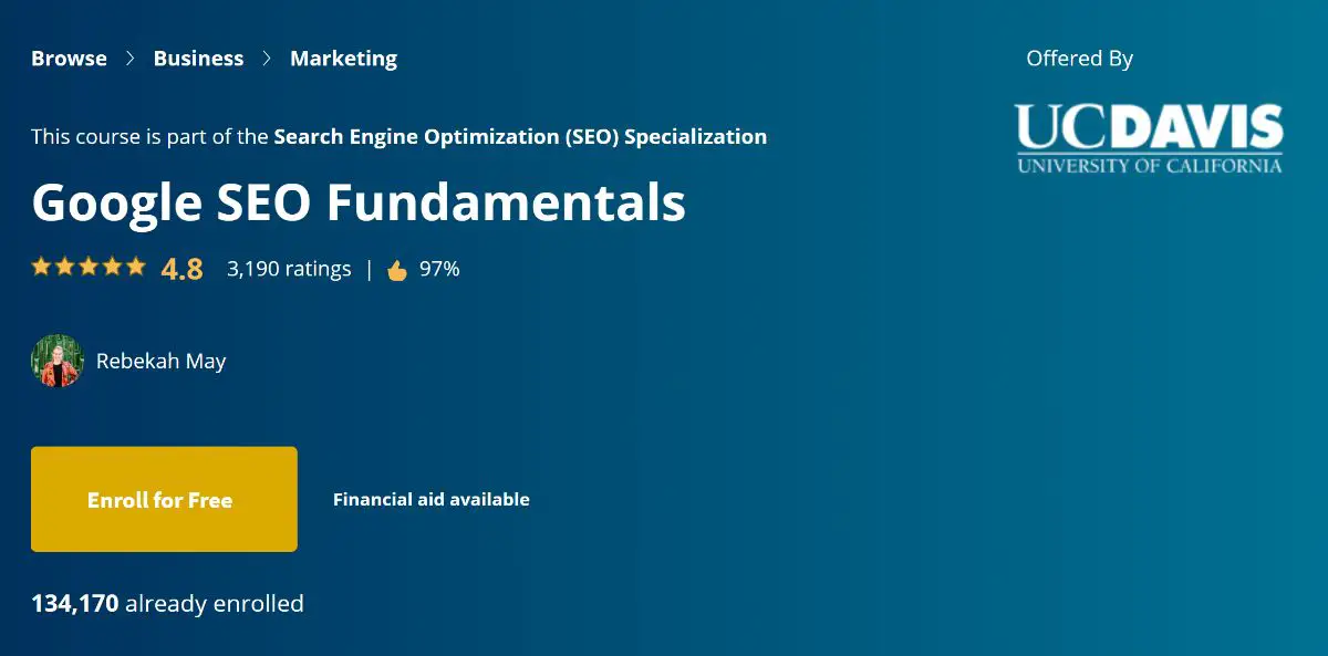 12 mejores cursos de SEO (incluidos los que probé) 12 mejores cursos de SEO (incluidos los que probé)