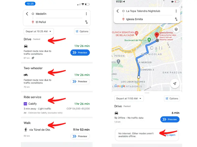 Maps.me frente a Google Maps: ¿cuál es mejor? (2023) Maps.me frente a Google Maps: ¿cuál es mejor? (2023)