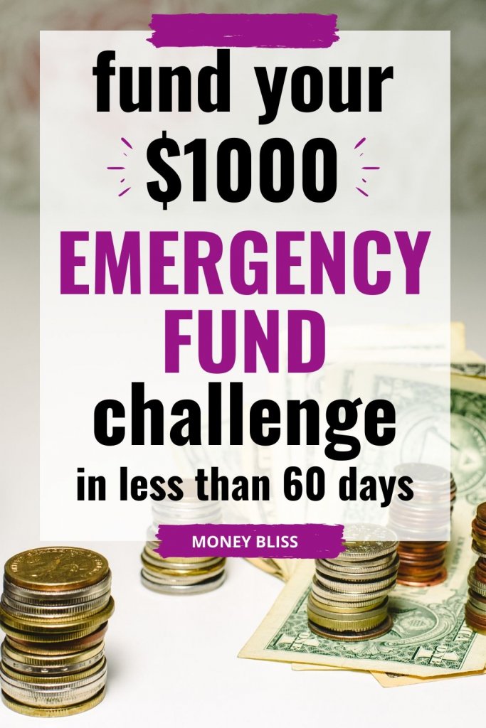 Comienza tu Reto del Fondo de Emergencia en menos de 60 días