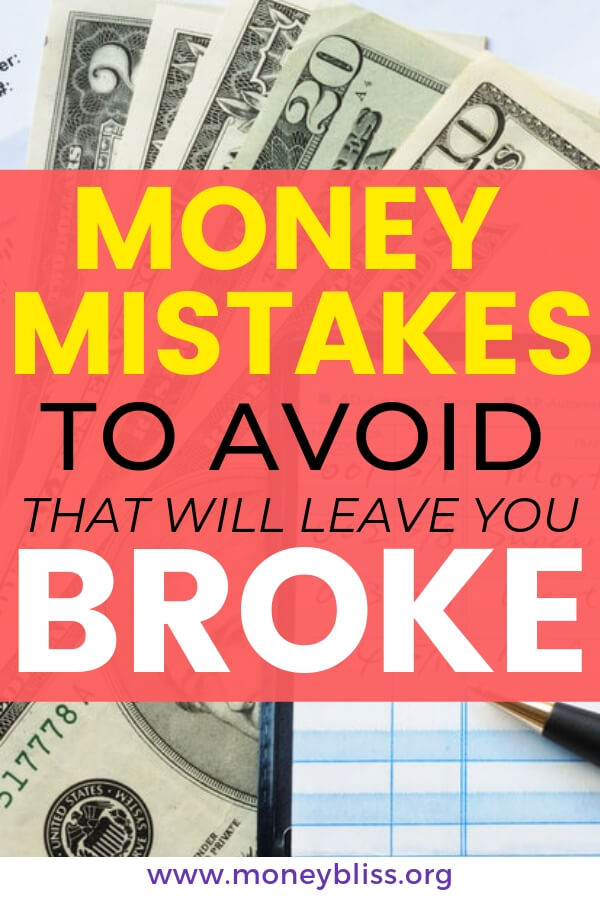 Evite errores financieros que lo dejarán arruinado