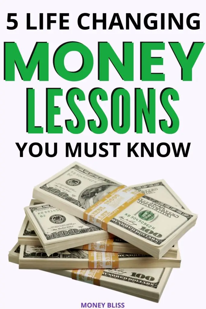 Lecciones importantes sobre dinero que debe dominar para tener éxito y generar riqueza