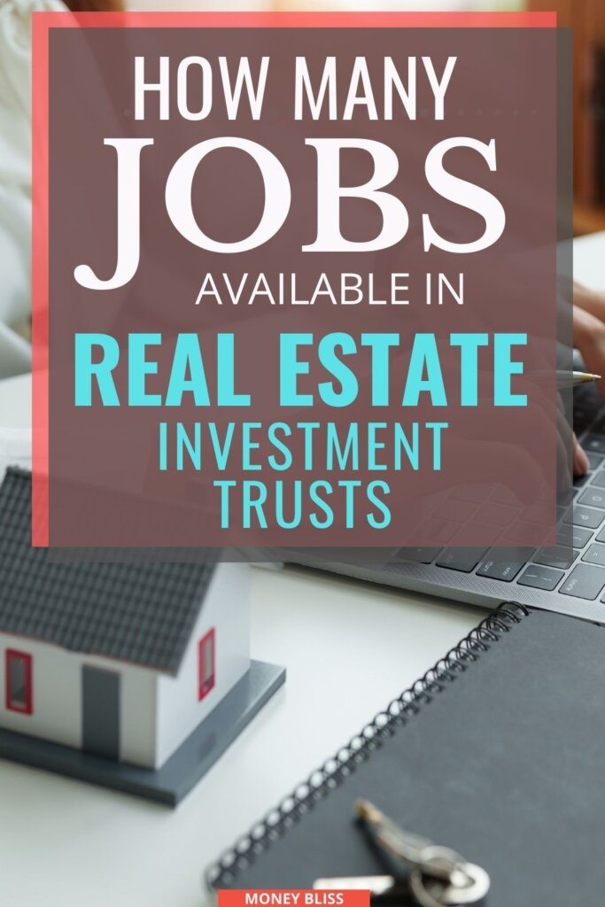 ¿Cuántos puestos de trabajo hay en los fideicomisos de inversión inmobiliaria?
