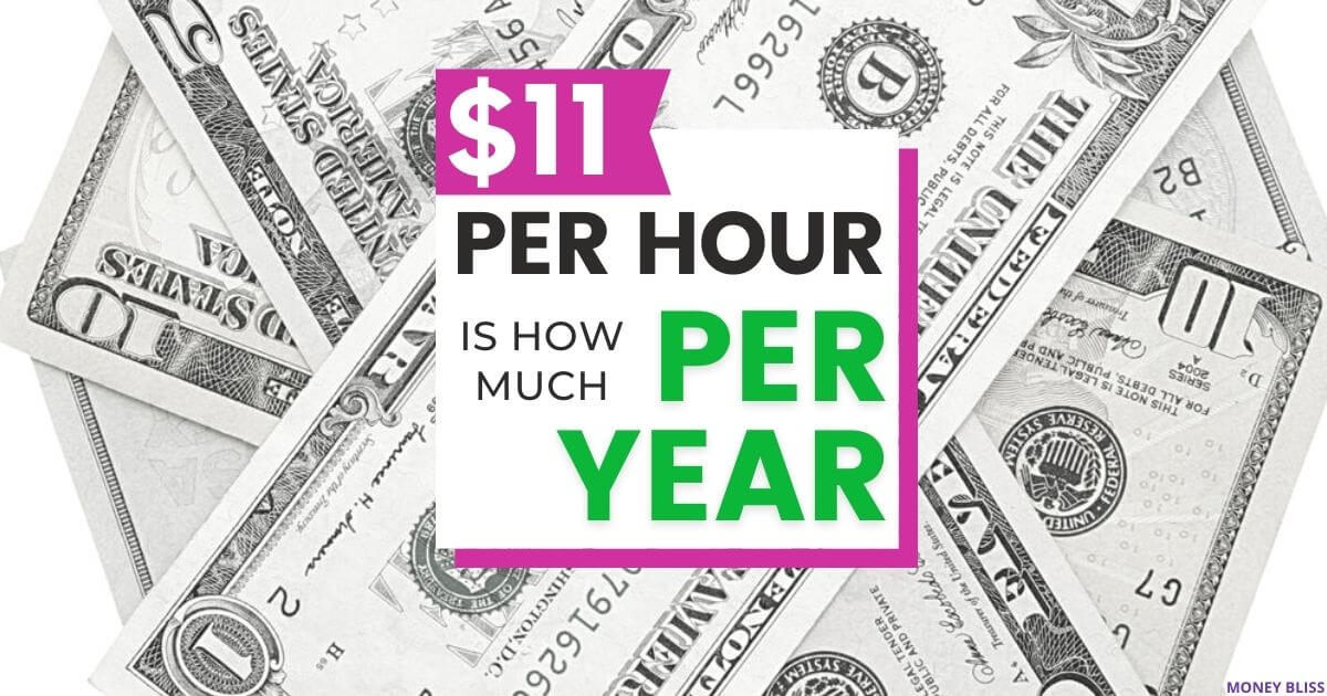 ¿11 dólares la hora es cuánto al año? Cerca del salario mínimo