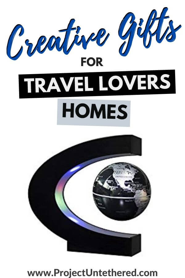 15 regalos únicos para el hogar de los amantes de los viajes