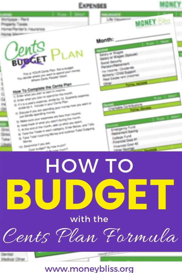 Cómo presupuestar su dinero utilizando porcentajes: fórmula del plan Cents