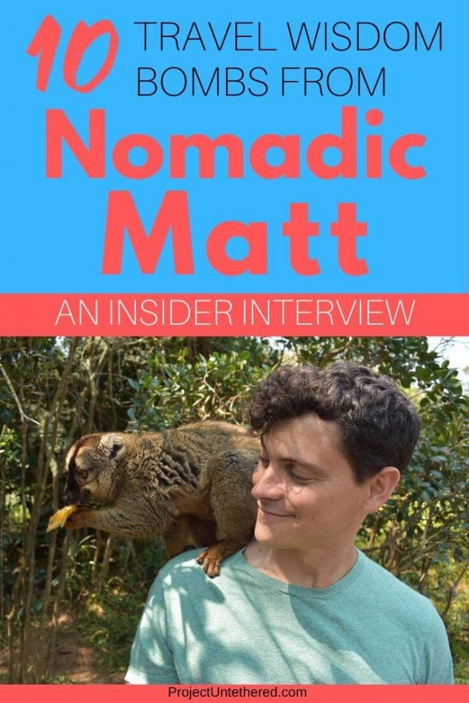 Estudio de caso de Escape the Rat Race – Matt Kepnes – Nomadic Matt