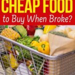 ¿Cuál es la mejor comida barata para comprar cuando está rota?
