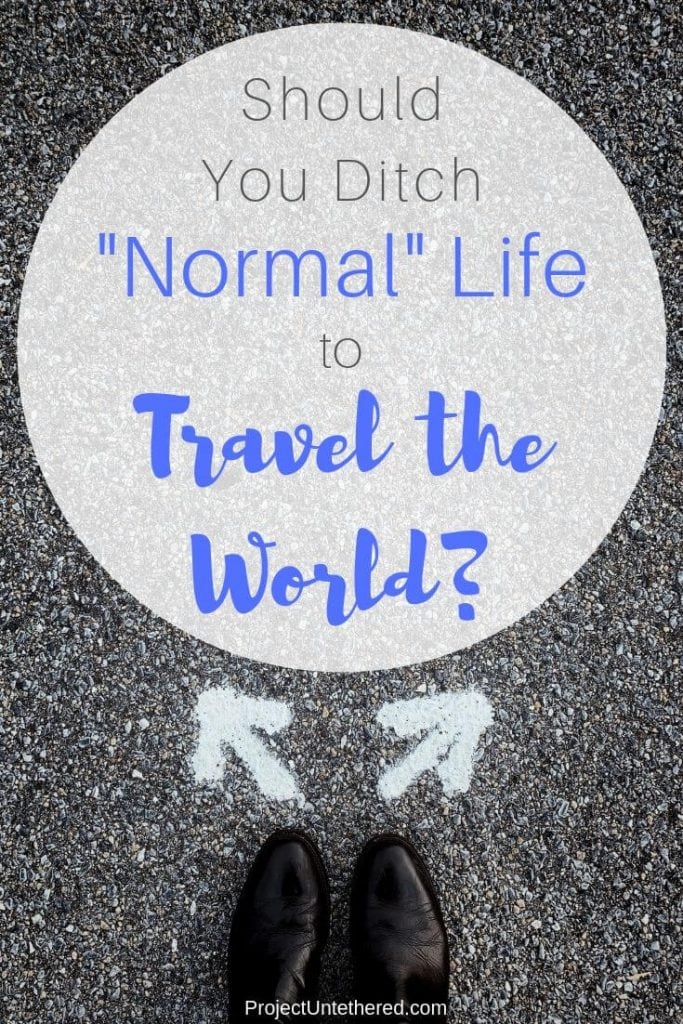 ¿Deberías renunciar a tu vida “normal” para viajar por el mundo? Así es como decides