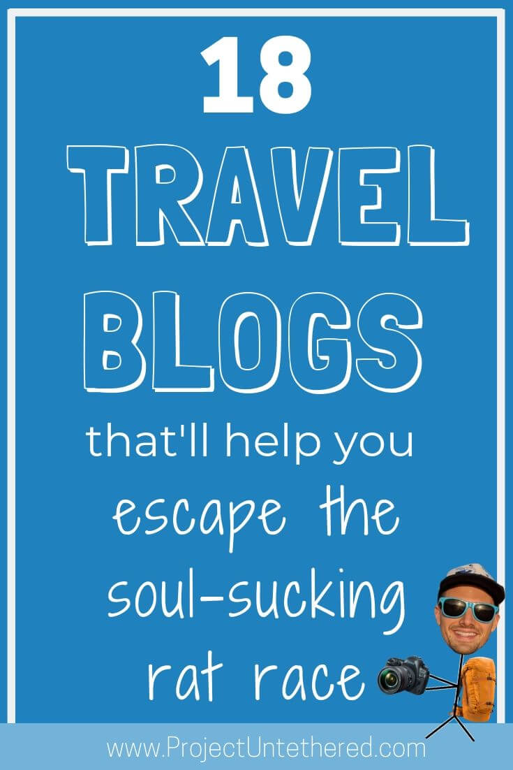Los 18 mejores blogs de estilo de vida de viajes que te ayudarán a escapar de la carrera de ratas chupa almas