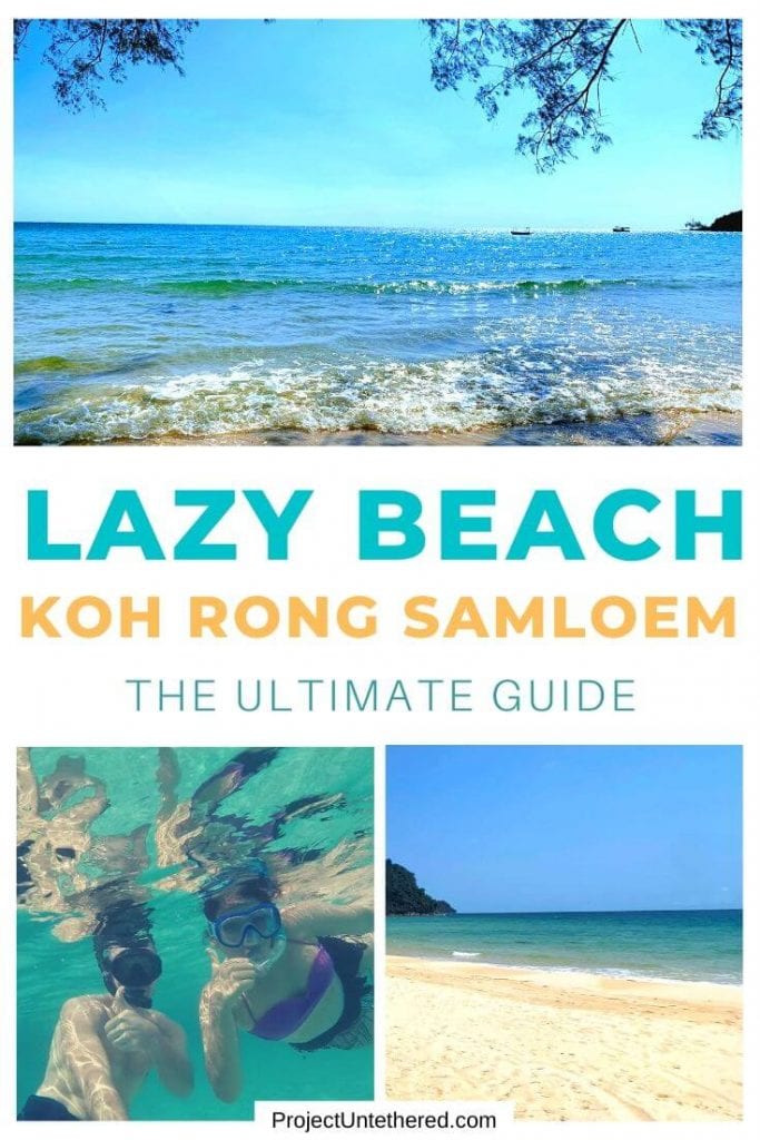 Lazy Beach Koh Rong Samloem: una guía ÉPICA + consejos de expertos (2022)