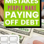 ¿Está cometiendo alguno de estos errores comunes en el pago de deudas?