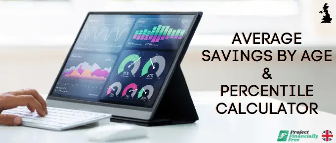 Ahorro promedio en el Reino Unido usando la calculadora de percentiles Ahorro promedio en el Reino Unido usando la calculadora de percentiles