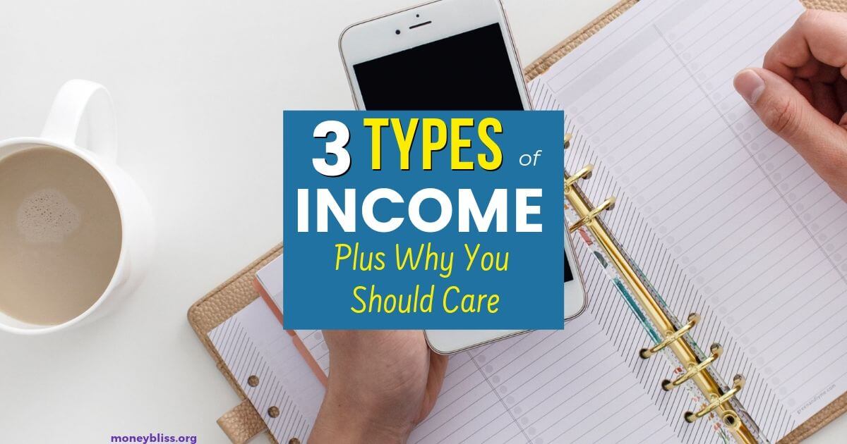 Tres tipos de fuentes de ingresos que necesita conocer