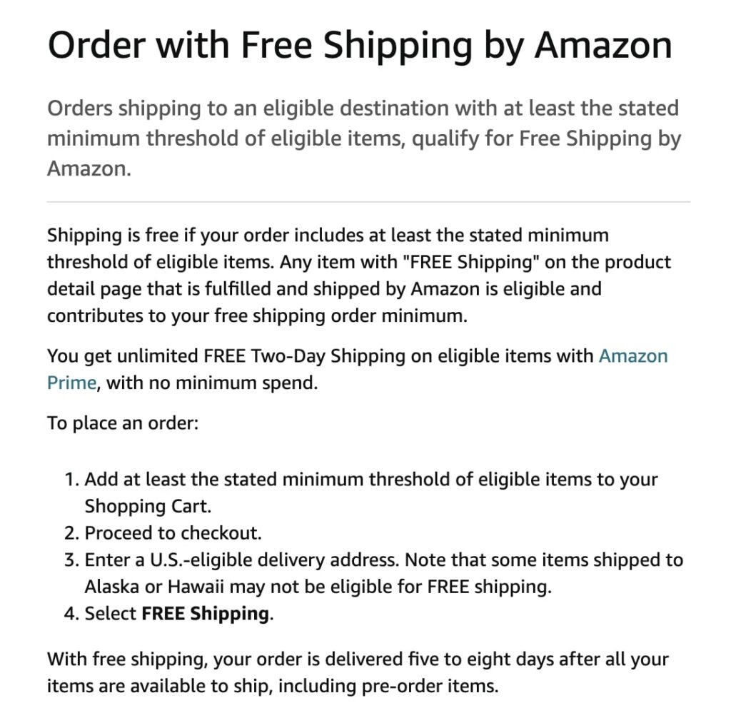 ¿Cuánto tiempo tarda Amazon en enviar su pedido? [Ordered to Shipped]