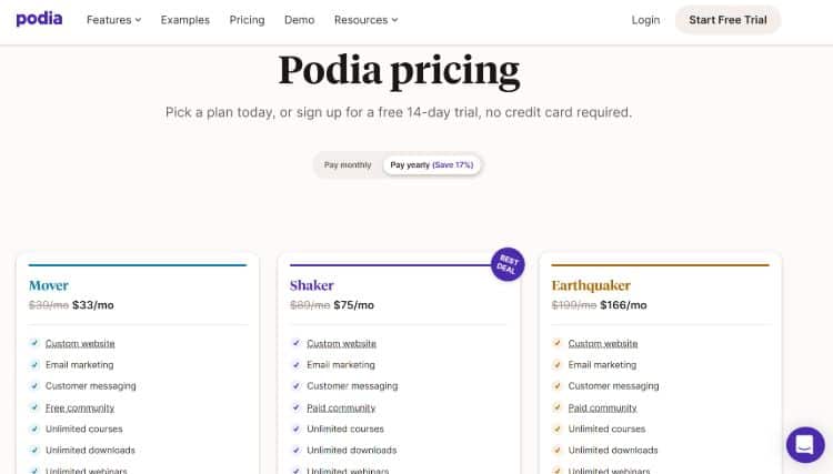 Podia vs. Thinkific: ¿Cuál debería utilizar para su curso en línea? Podia vs. Thinkific: ¿Cuál debería utilizar para su curso en línea?