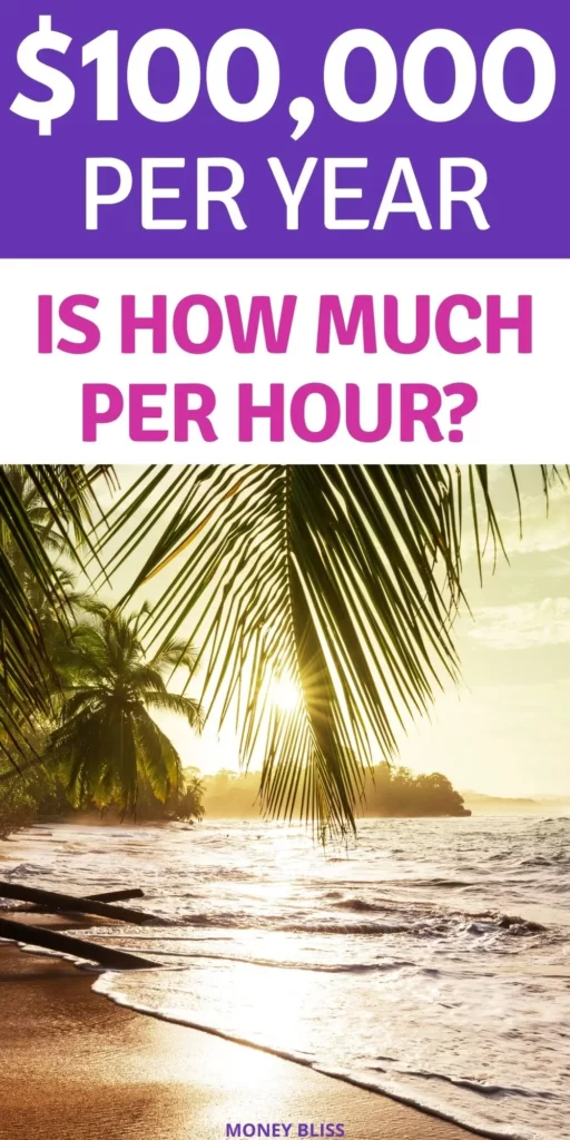 $100.000 al año ¿cuánto es una hora? ¿Buena paga?