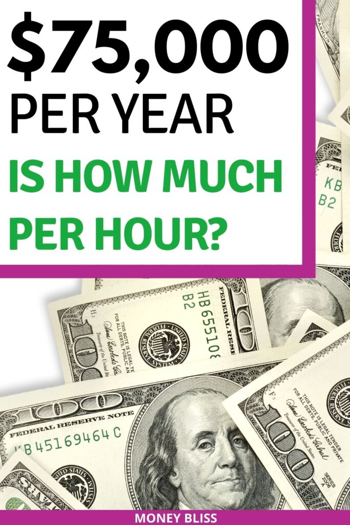 ¿75.000 dólares al año es cuánto es una hora? ¿Buena paga?