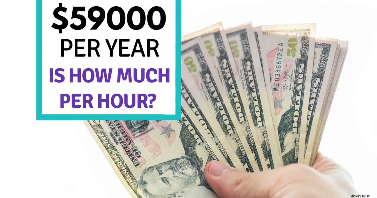 ¿Cuánto cuesta una hora a 59.000 dólares al año? ¿Buen salario o no?