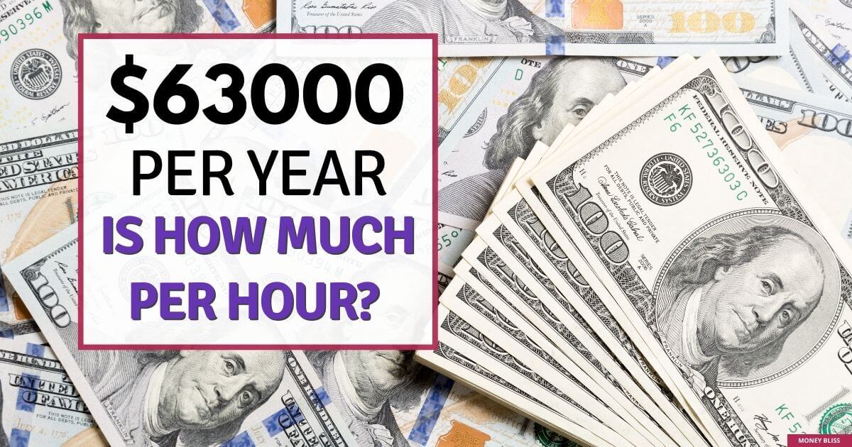 ¿Cuánto cuesta una hora a 63.000 dólares al año? ¿Buen salario o no?