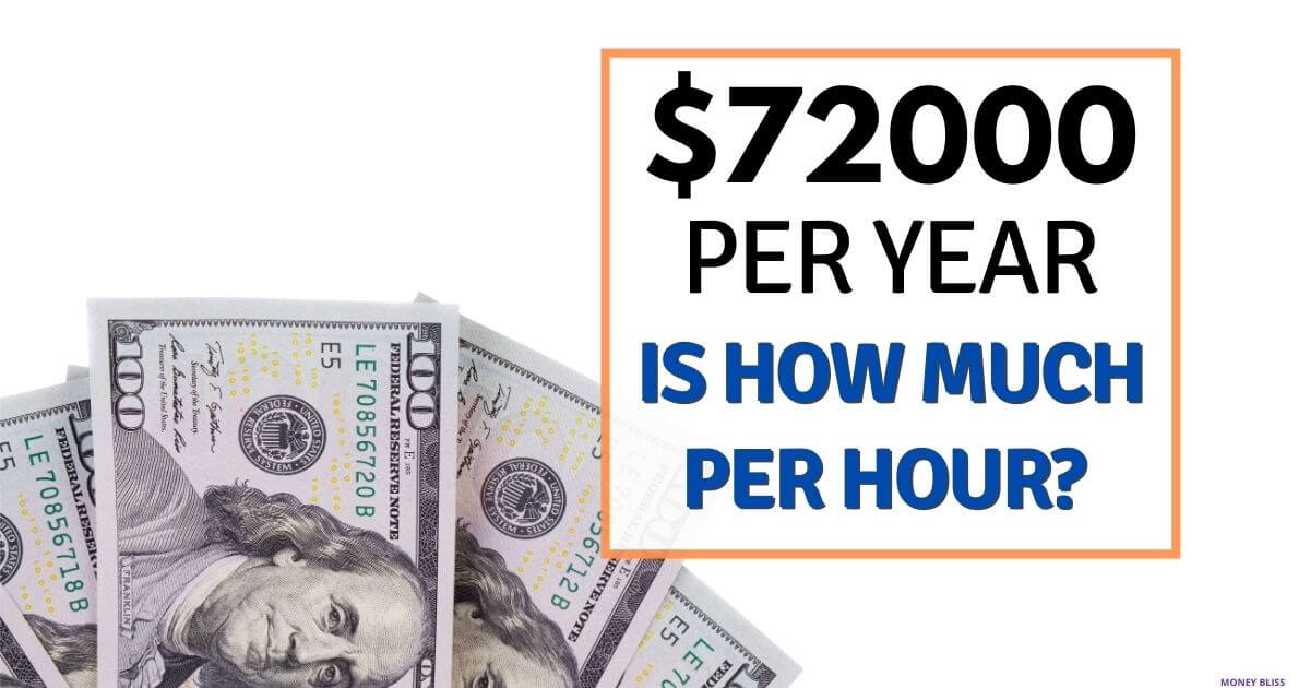 ¿Cuánto cuesta una hora a 72.000 dólares al año? ¿Buen salario o no?