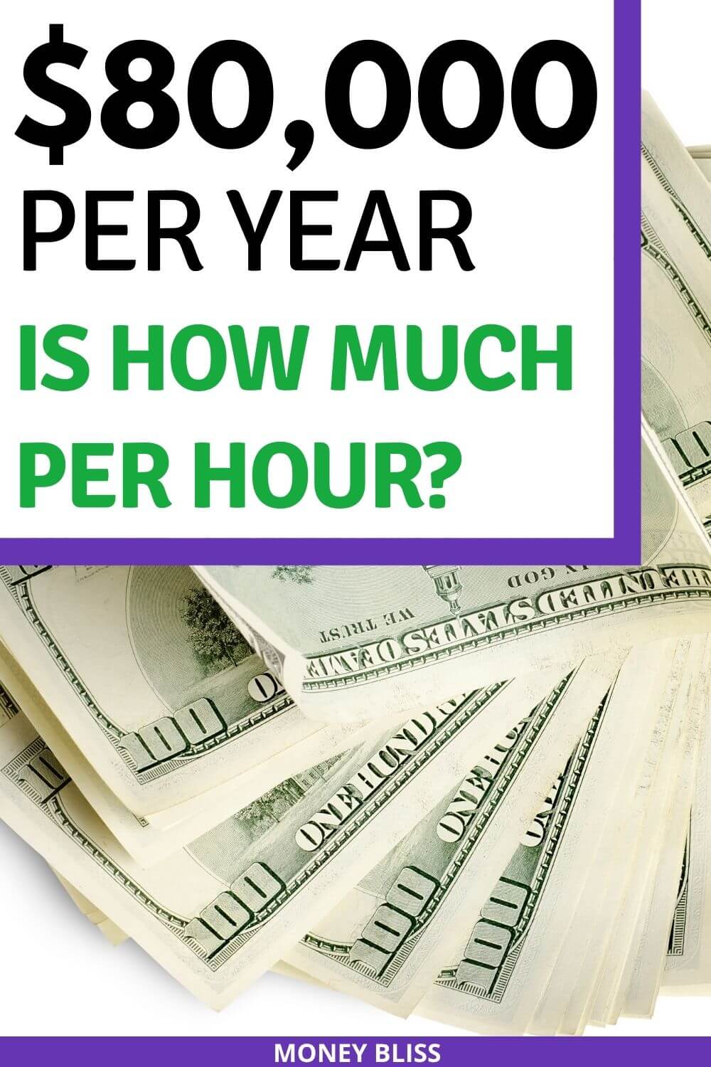 ¿Cuánto cuesta una hora a 80.000 dólares al año? ¿Buena paga?