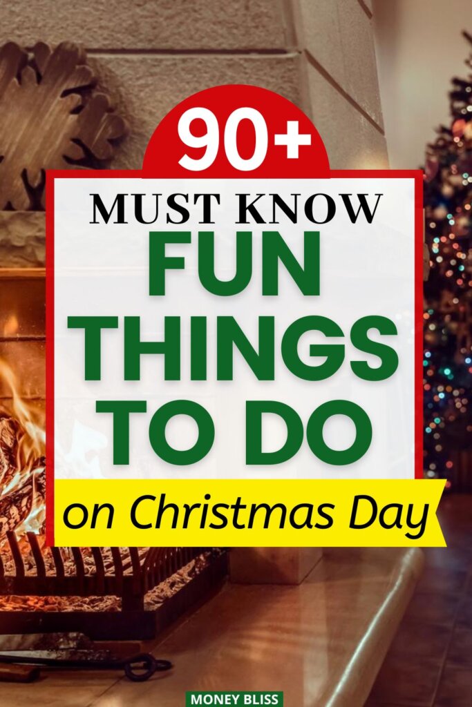 93 cosas divertidas para hacer el día de Navidad de 2023