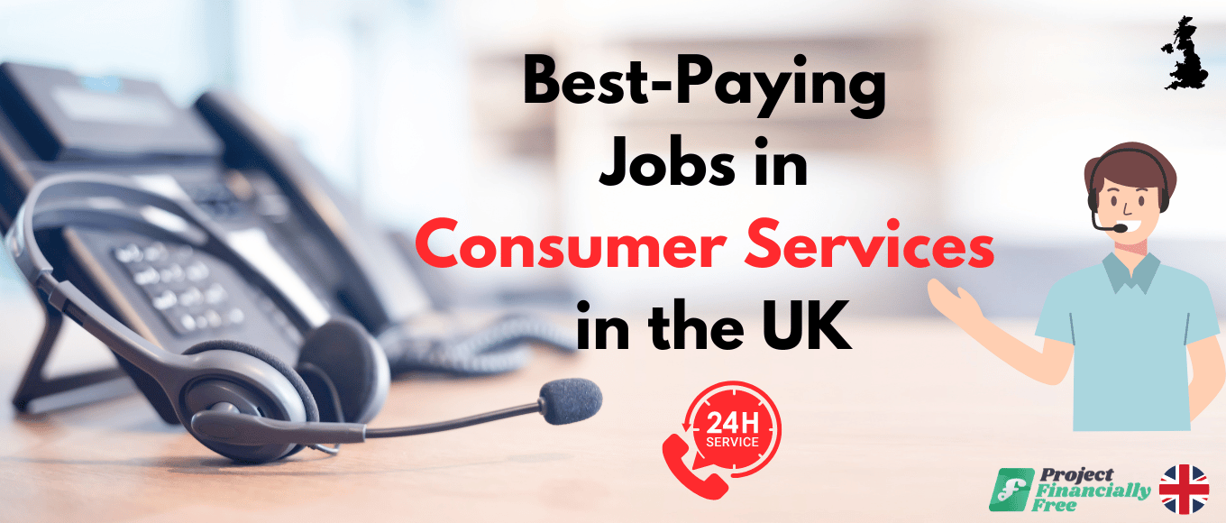 ¿Cuáles son los trabajos de servicios al consumidor mejor pagados en el Reino Unido?