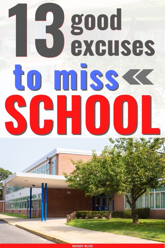 Buenas excusas para Miss School: [Best] Razones para faltar a clases excusas
