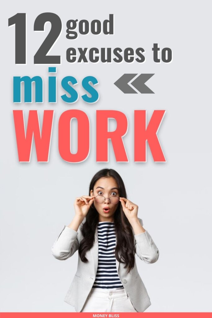 Buenas excusas para faltar al trabajo: las 12 razones más comunes por las que no puedes ir a trabajar