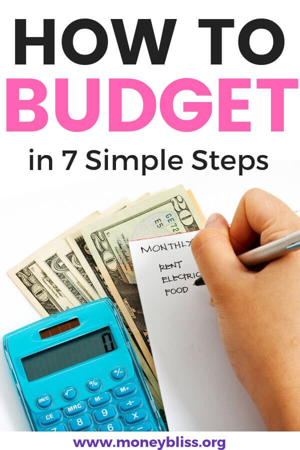 Cómo crear un presupuesto en 7 sencillos pasos