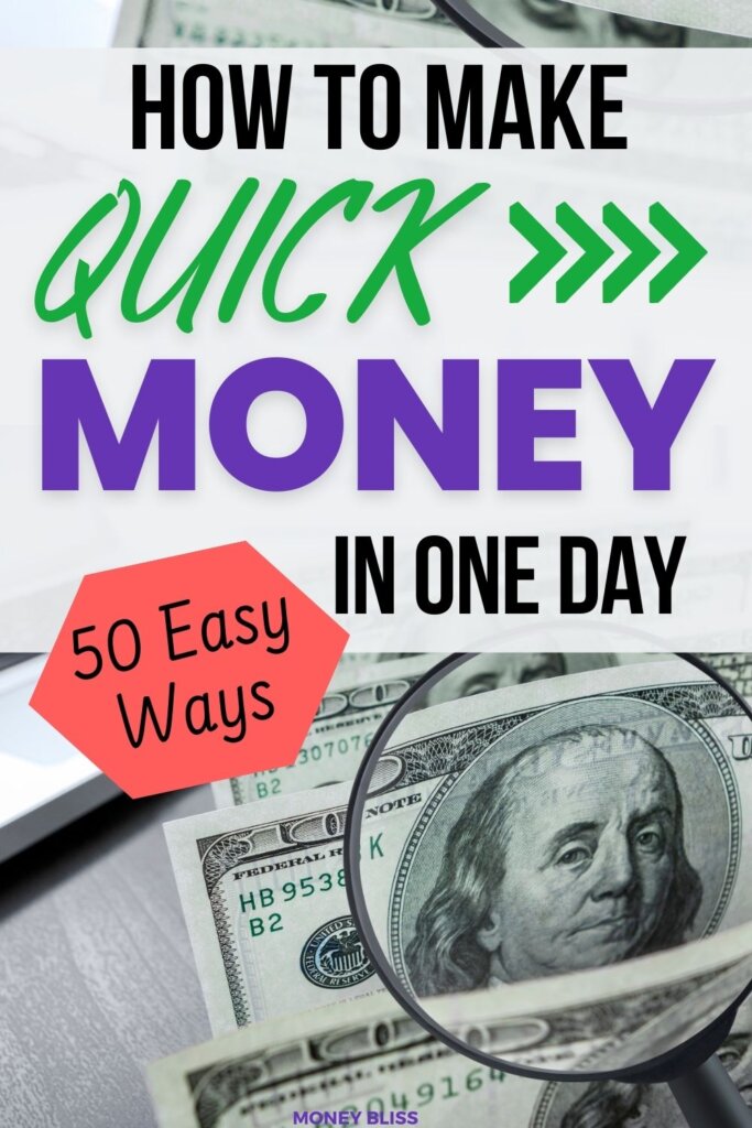 Cómo ganar dinero rápidamente en un día: 50 mejores formas de ganar dinero
