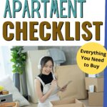El [Complete] Lista de control para tu primer apartamento: todo lo que necesitas comprar