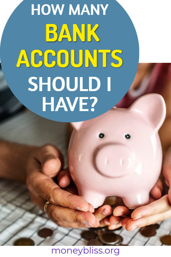 Esa es la respuesta sencilla: ¿Cuántas cuentas bancarias debo tener?