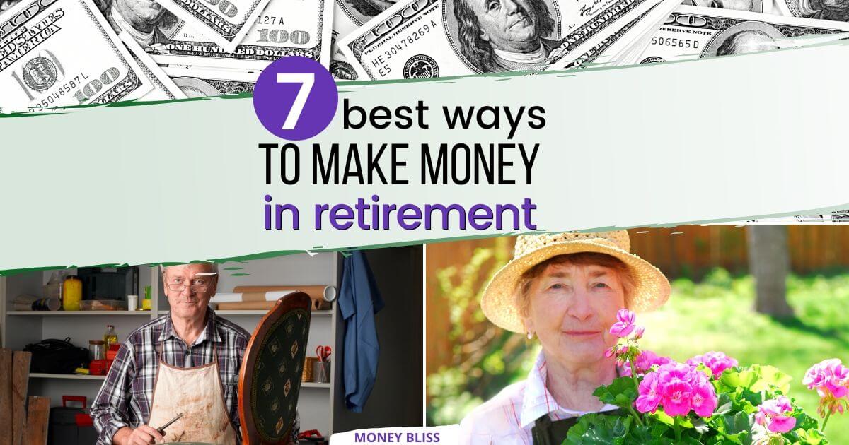 Las 7 mejores formas de ganar dinero extra durante la jubilación