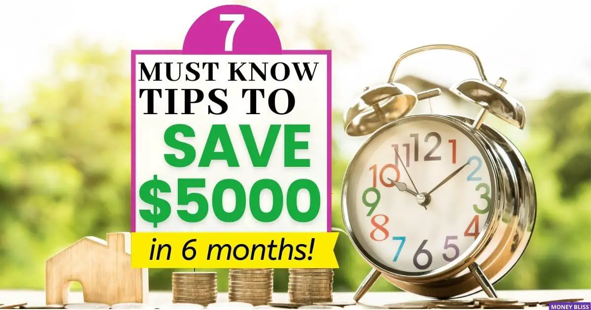 Cómo ahorrar $5,000 en 6 meses: consejos de ahorro rápidos, fáciles y útiles