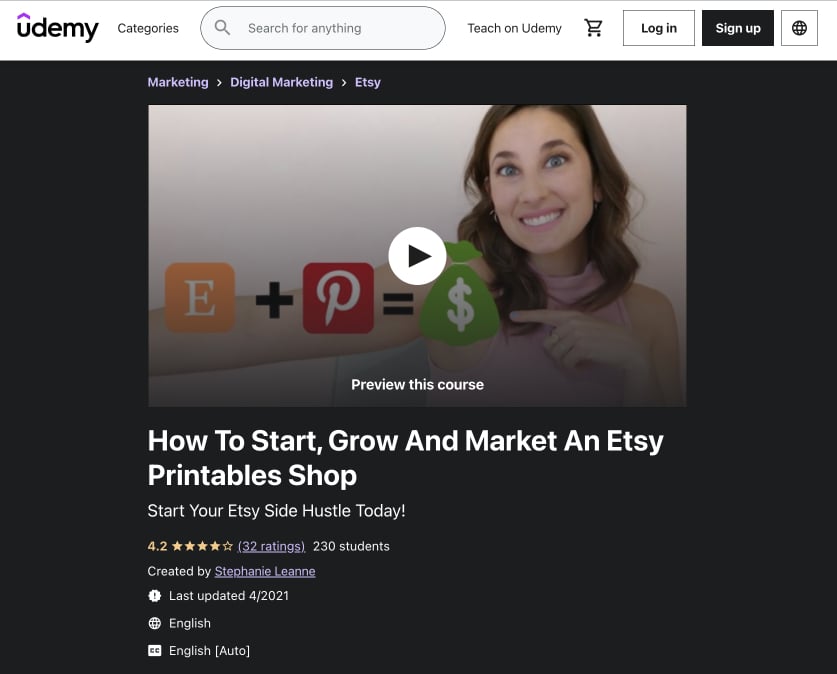 Los 5 mejores cursos de expresiones de Etsy de 2023 (gratuitos y de pago)