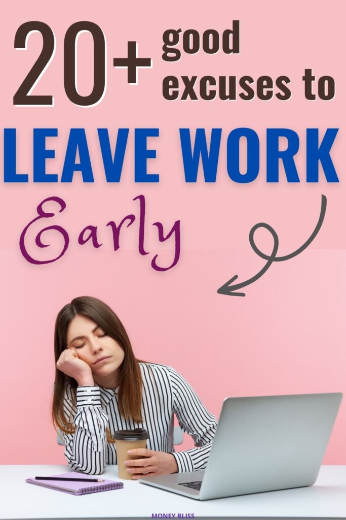 Más de 20 buenas excusas para salir del trabajo e irse temprano a casa