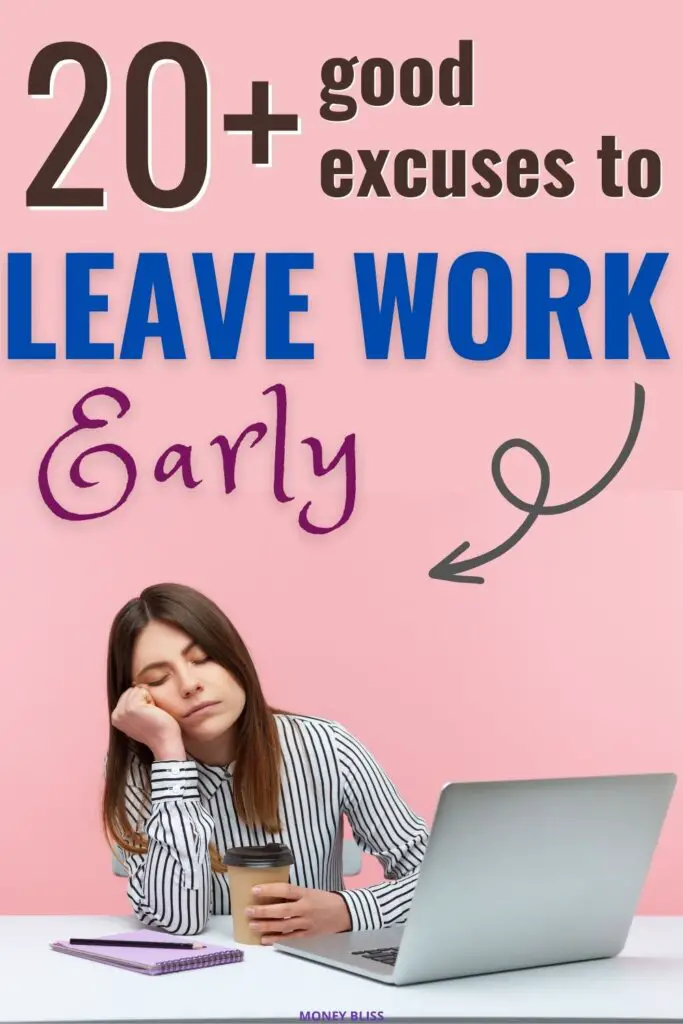 Más de 20 buenas excusas para salir del trabajo e irse temprano a casa Más de 20 buenas excusas para salir del trabajo e irse temprano a casa