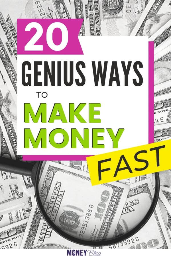Más de 21 formas brillantes de ganar dinero rápidamente