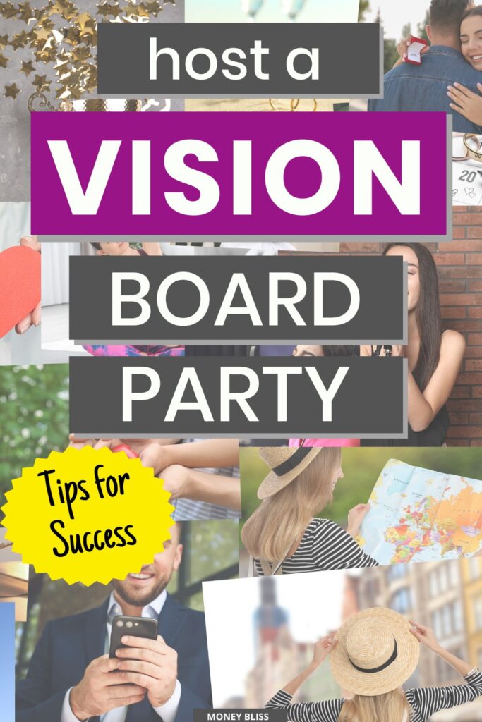 Organice una fiesta del Vision Board: muchas ideas para el éxito [2023]