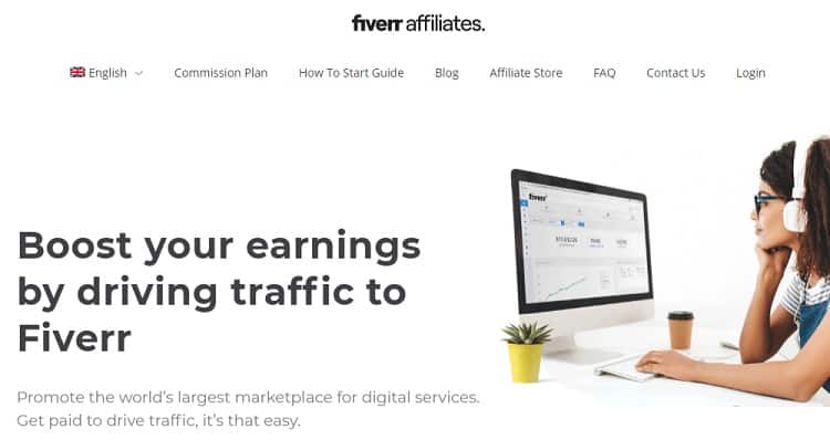 Programa de afiliados de Fiverr: lo que necesita saber