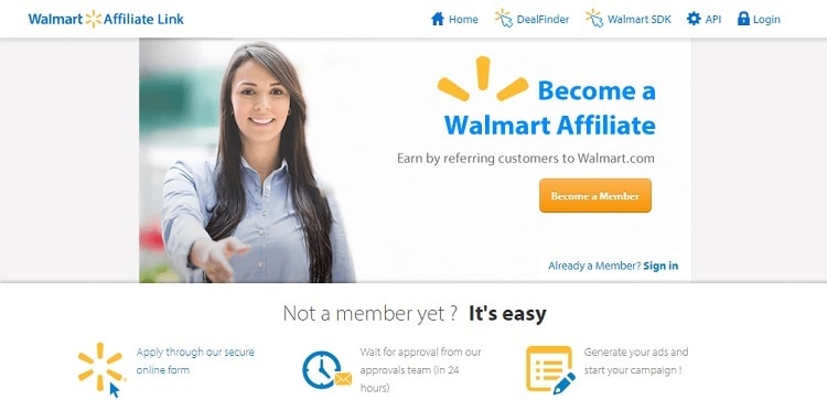 Programa de afiliados de Walmart: obtenga los detalles ahora Programa de afiliados de Walmart: obtenga los detalles ahora