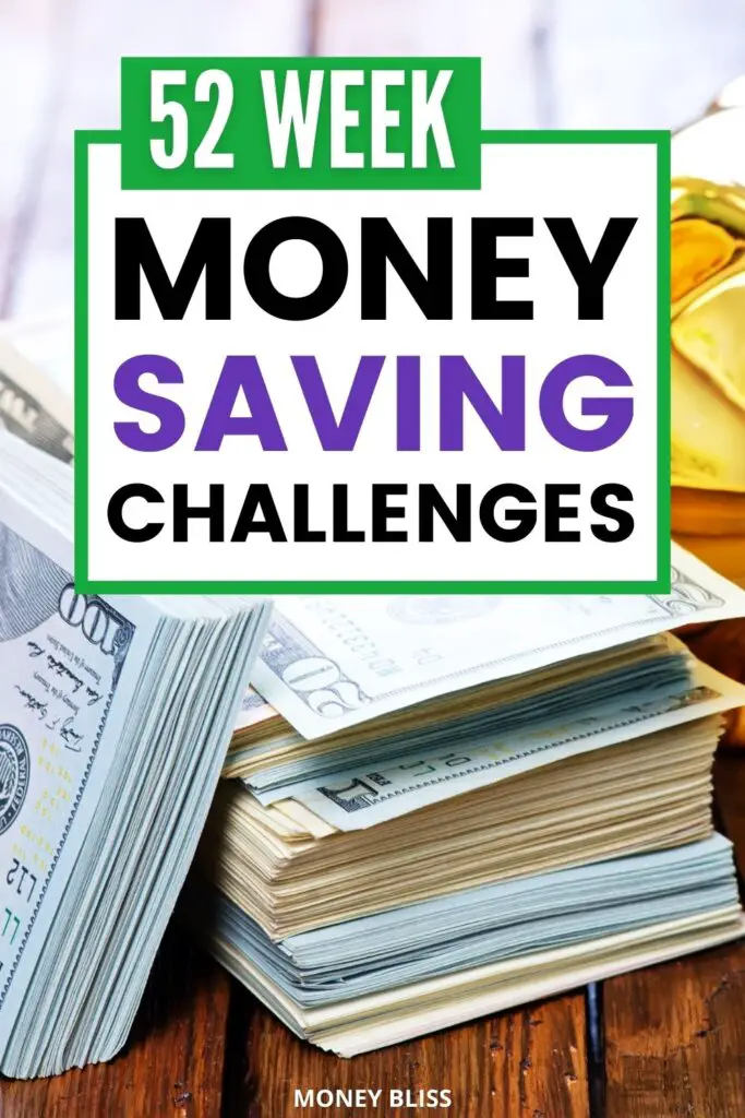 Su desafío de ahorro de dinero de 52 semanas + Imprimible gratis Su desafío de ahorro de dinero de 52 semanas + Imprimible gratis
