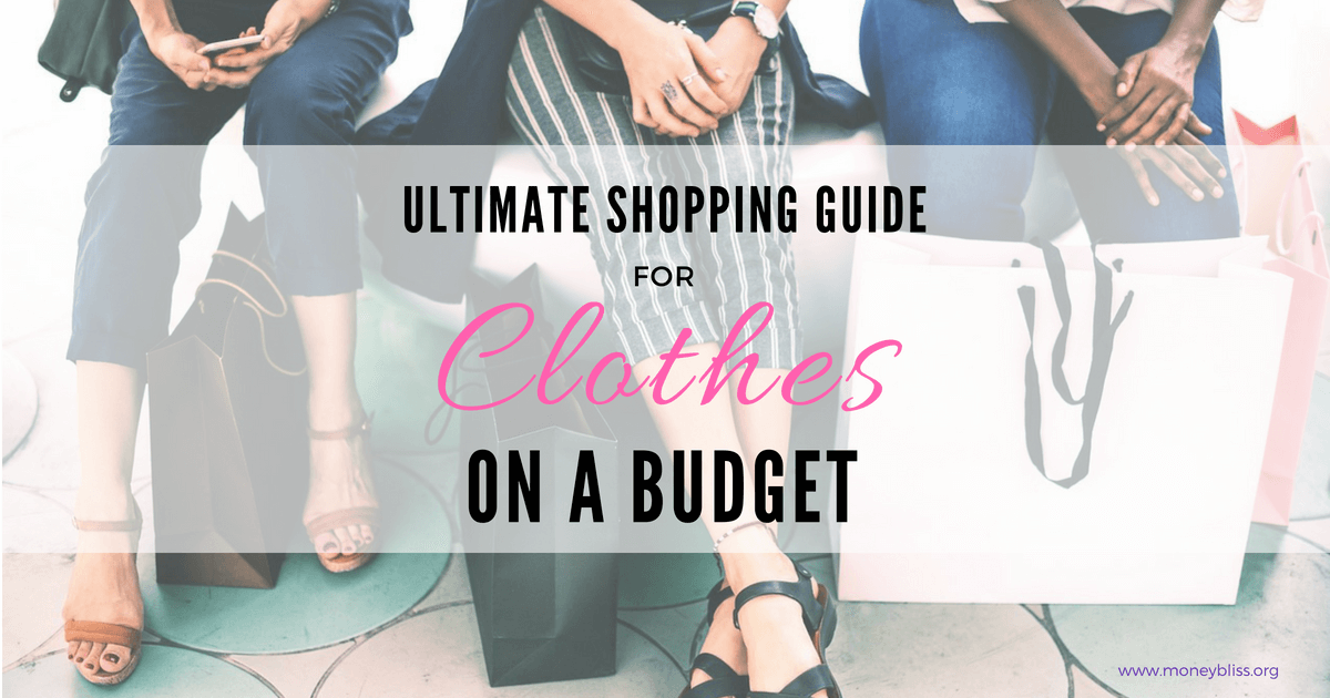 Cómo comprar ropa con un presupuesto