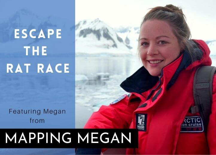 Estudio de caso de Escape the Rat Race – Megan Jerrard – Mapping Megan
