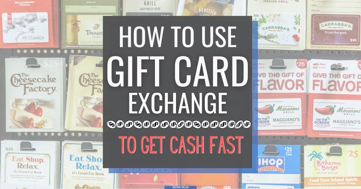 Cómo utilizar un quiosco de intercambio de tarjetas de regalo para obtener efectivo rápidamente