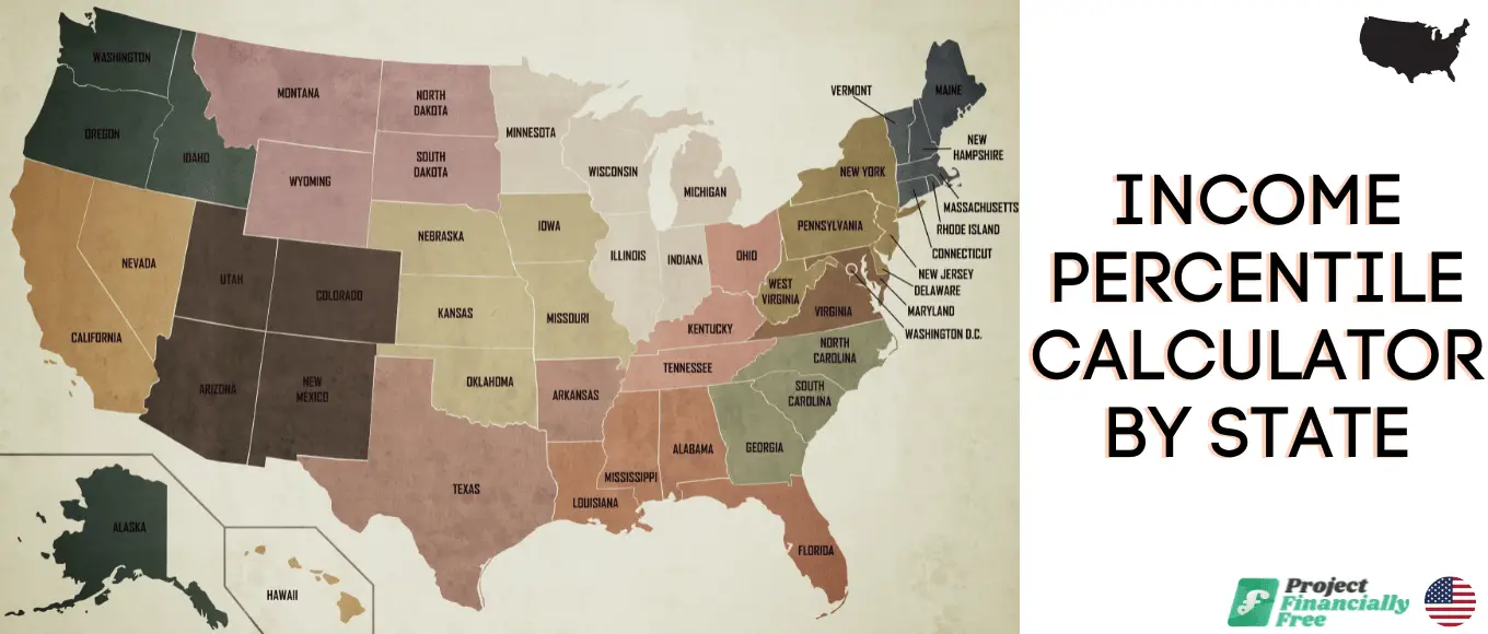 Calculadora de percentiles de ingresos por estado