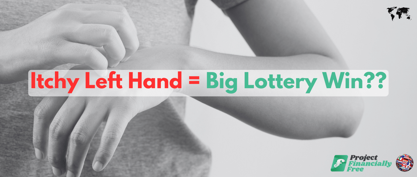 La mano izquierda pica las ganancias de la lotería: ¿existe la suerte?